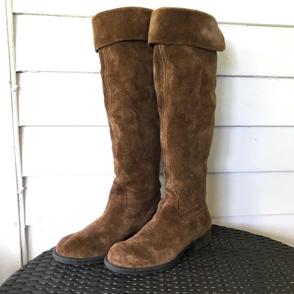 *SALE* Knee High Franco Sarto suede boots 6.5